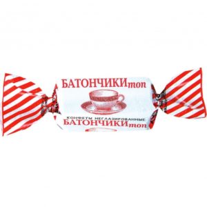 Конфеты неглазированные "Батончики топ"