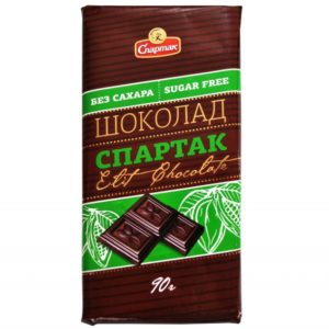 Шоколад горький без добавления сахара